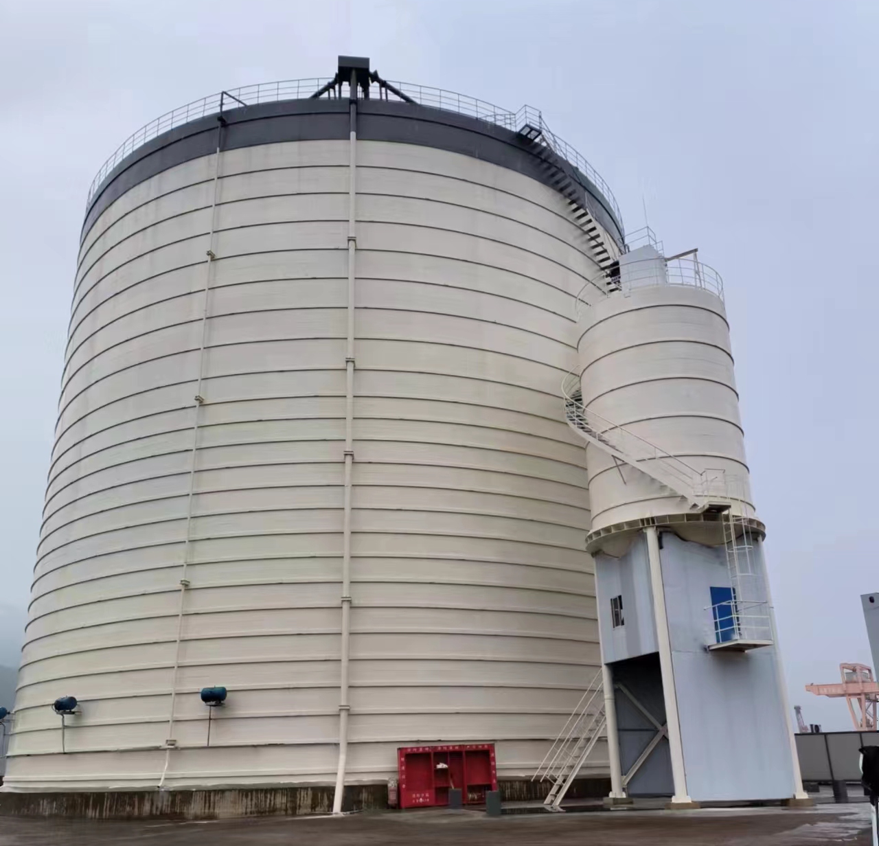 阳明10万吨水泥钢板库