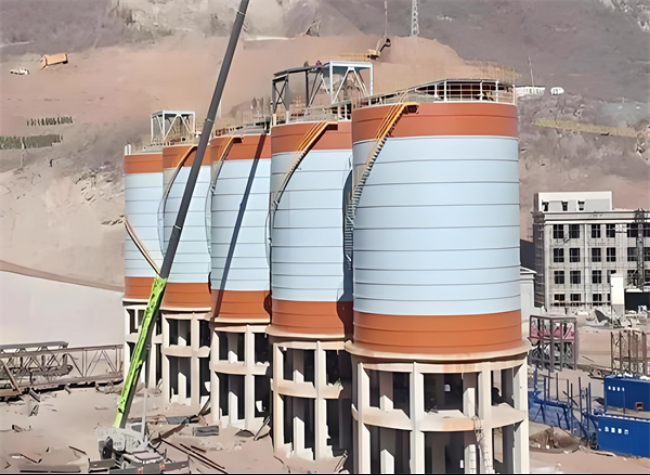 阳明高架钢板仓