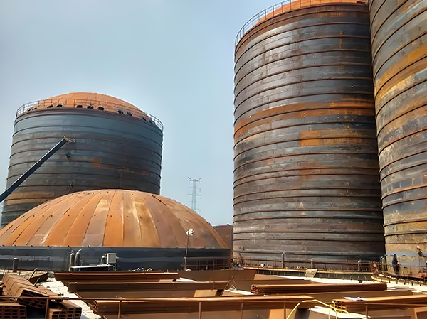 阳明焦粉钢板仓